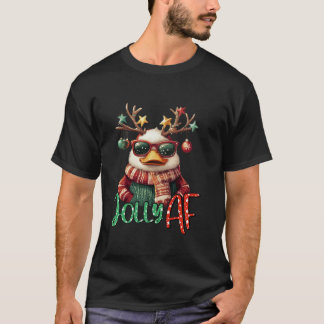 Ugly Christmas Duck Christmas T-Shirt