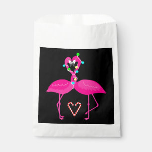 ugly christmas flamingo candy cane  favour bags