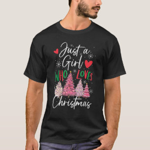 Ugly Christmas  for Women Girls Love Christmas Tre T-Shirt