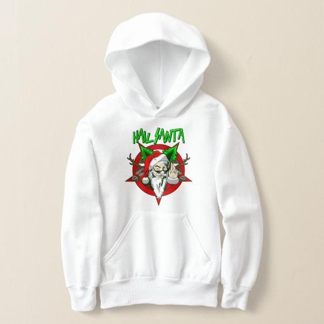 ugly christmas hail santa pentagram (Laydown)