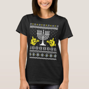Ugly Christmas Hanukkah Sweater - Happy Hanukkah