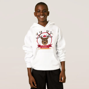 Ugly Christmas Hooded Sweater Kids Xmas