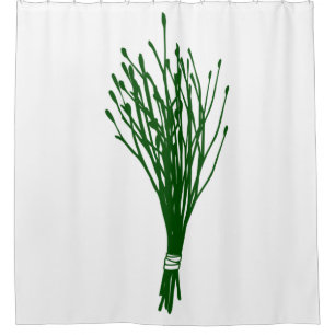 ugly christmas krampus willow rod shower curtain