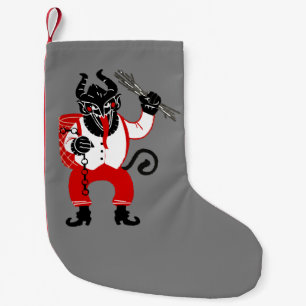 ugly christmas krampus xmas monster small christmas stocking
