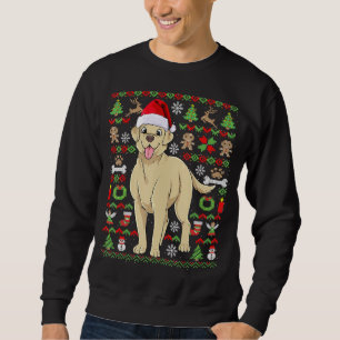 Ugly Christmas Labrador Dog Ugly Christmas Jumper Sweatshirt