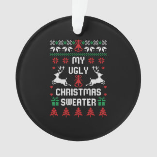 Ugly christmas ornament