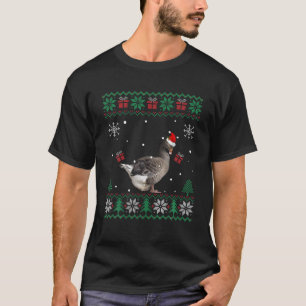 Ugly Christmas Pajama Sweater Hippo Animals Lover