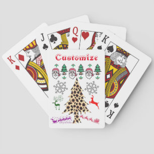 Ugly Christmas Random Mishmash Thunder_Cove Playing Cards