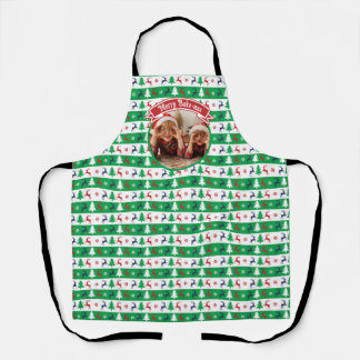 Ugly Christmas Sweater Bright Jumper Photo Apron