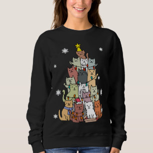 Ugly Christmas Sweater Cat Tree - Funny Xmas Cat G