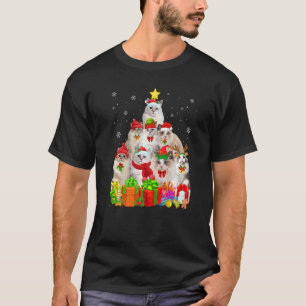 Ugly Christmas Sweater Cat Tree Ragdoll Cat Xmas