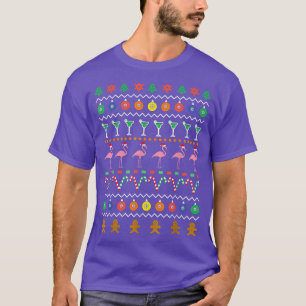 Ugly Christmas Sweater Christmas In July Flamingo