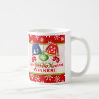 Ugly Christmas Sweater Contest Winner Mug 3