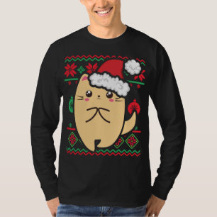 Ugly Christmas Sweater Cute Kawaii Anime Chibi Shy
