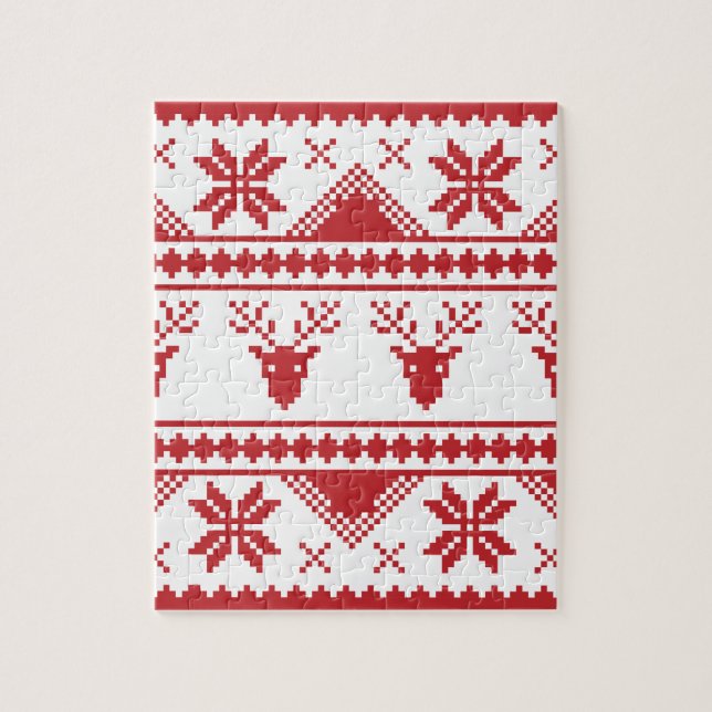 ugly christmas sweater jigsaw puzzle (Vertical)