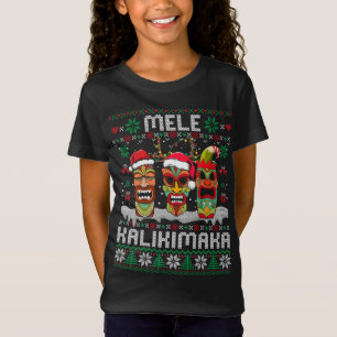 Ugly Christmas Sweater Mele Kalikimaka Hawaiian Xm