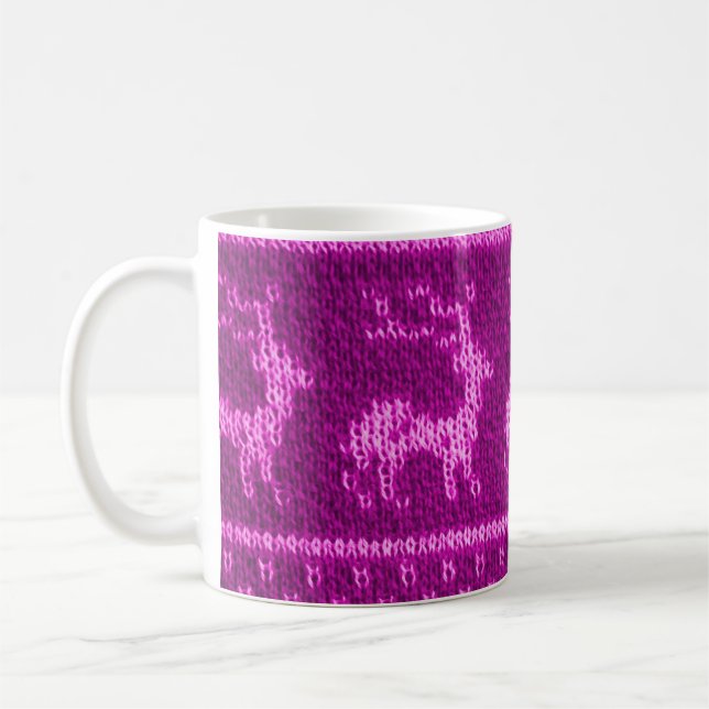 Ugly Christmas Sweater mug (Left)