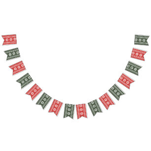 Ugly Christmas Sweater party Bunting