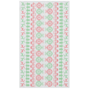 Ugly Christmas Sweater Pattern Tablecloth