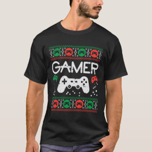 Ugly Christmas Sweater Retro Video Game Xmas Boys