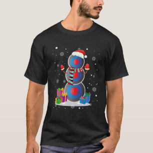 Ugly Christmas Sweater Style Archery Snowman Chris