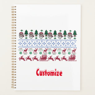 Ugly Christmas Sweater-Style Thunder_Cove  Planner