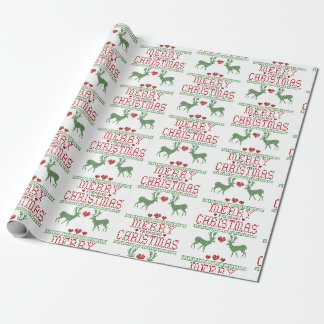 Ugly Christmas sweater Wrapping Paper
