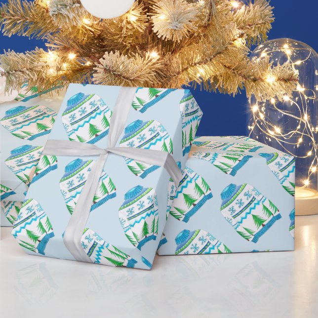 Ugly Christmas Sweater  wrapping paper (Holidays)