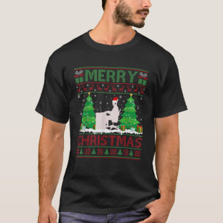 Ugly Christmas Tree Lighting Computer Operator Ugl T-Shirt