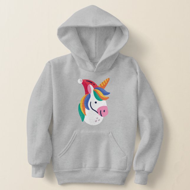 ugly christmas unicorn santa claus (Laydown)