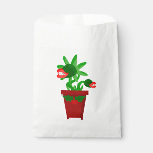 ugly christmas venus flytrap holly favour bags