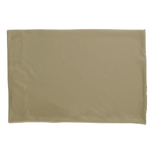 Ugly Dark Gold Solid Colour Pillowcase