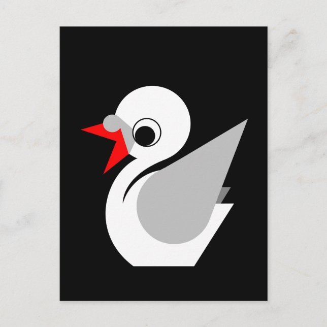 Ugly Duckling Postcard (Front)