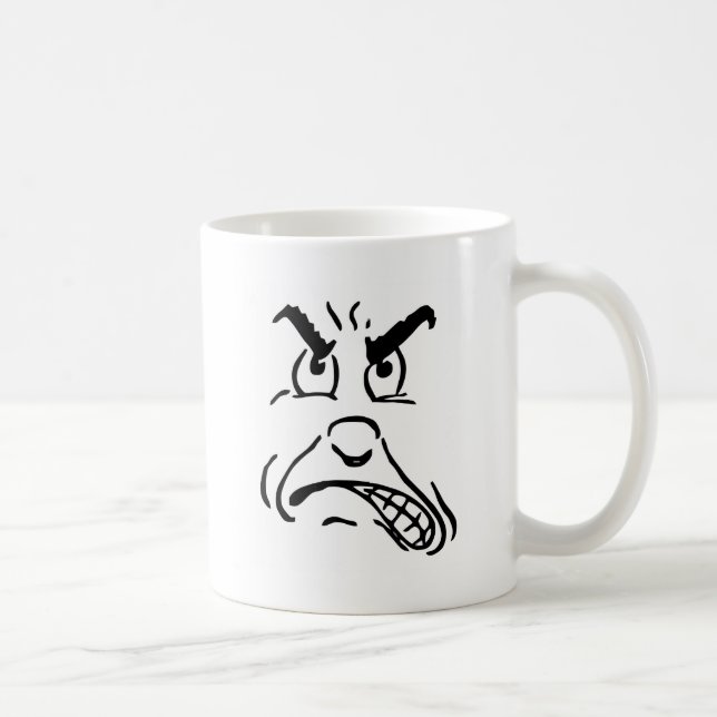 Ugly face coffee mug (Right)