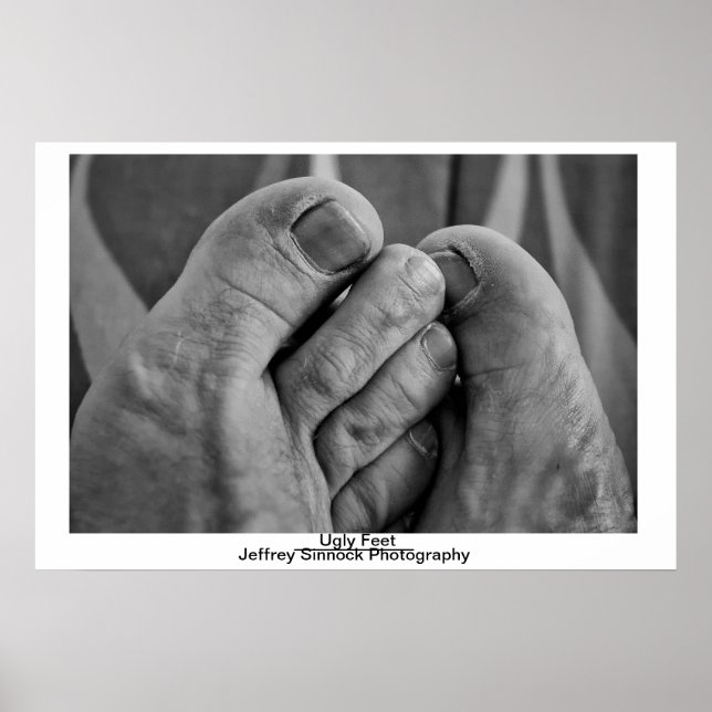 Ugly Feet Poster (Front)