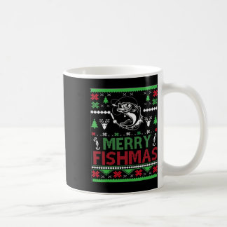 Ugly Fishing Christmas B Fish Apparel Coffee Mug