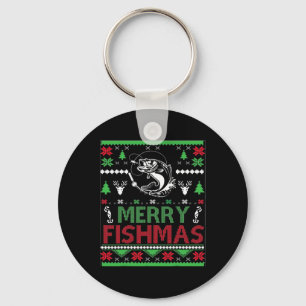 Ugly Fishing Christmas Byb Fish Apparel Key Ring