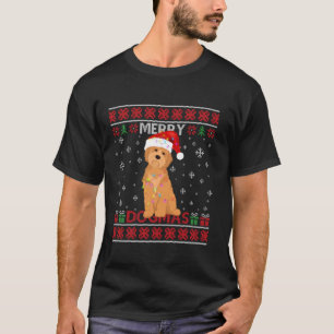 Ugly Funny Merry Dogmas Havanese Xmas Dog Santa Ha T-Shirt