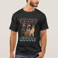 Ugly Great Dane Santa Christmas Lights Xmas Dog Bo