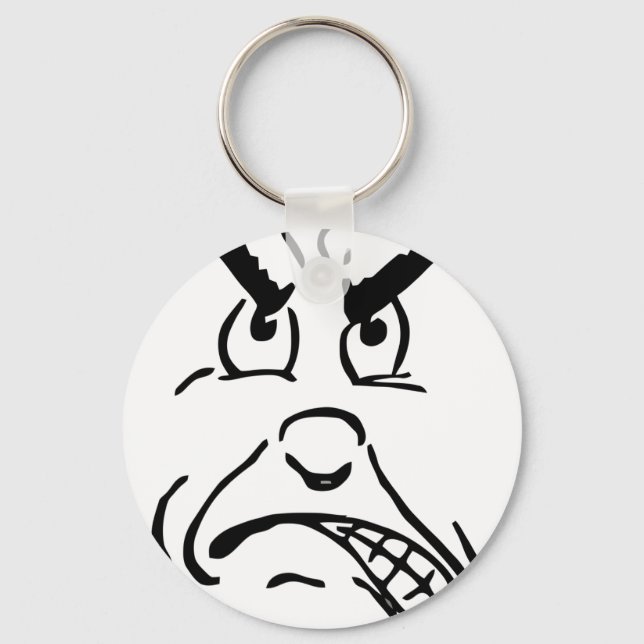 Ugly Guy Key Ring (Front)
