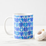 Ugly Hannukah Sweater Holiday Pattern Coffee Mug<br><div class="desc">Decorate your home with this fun mug. Makes a great holiday, officemate, housewarming, holiday, birthday or wedding gift too! You can customise it and add text or initials or even change the colours. Check my shop for lots more colours and patterns! And get in touch if you'd like something custom....</div>