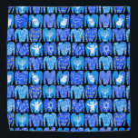Ugly Hannukah Sweaters Cute Holiday Pattern Bandana<br><div class="desc">Enjoy this whimsical pattern on this colourful bandanna.
 
 You can always add your own text. Let me know if you'd like something custom made. 
 
 If you buy it,  thank you! Be sure to share a pic on Instagram of it in action and tag me @shoshannahscribbles :)</div>