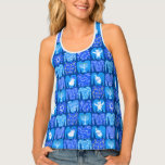 Ugly Hannukah Sweaters Holiday Pattern Singlet<br><div class="desc">Hope you like this fun design. Customise it with your own text too. And check my shop for matching items like tshirts,  towels,  wrapping paper,  cards and more! If you'd like something custom please drop me a note. Thanks for checking out my designs!</div>