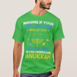 Ugly Hanukkah Chanukah Cellphone Menorah Hanukkah T-Shirt<br><div class="desc">Ugly Hanukkah Chanukah Cellphone Menorah Hanukkah .Awesome Great Funny Souvenir Present Matching Family Clothing Couple Outfit Apparel for mum,  dad,  brother,  sister,  wife,  husband,  son,  daughter,  pops,  mama,  papa,  grandpa,  grandma aunt uncle his hers him ladies.</div>