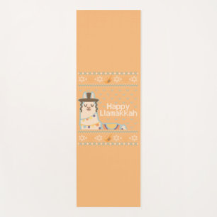 Ugly Hanukkah Llama Llamakkah Yoga Mat