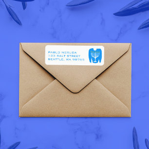 Ugly Hanukkah Sweater Cute CUSTOM Mailing Address