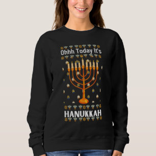 Ugly Hanukkah Sweater Ohhh Today It's Hanukkah