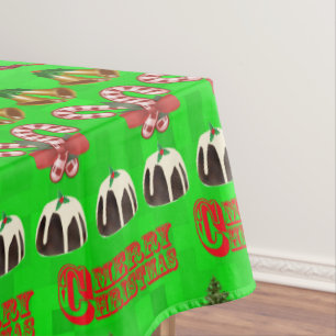 Ugly Merry Christmas Design, Tablecloth