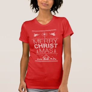 Ugly Merry Christmas Sweater Christian Religious