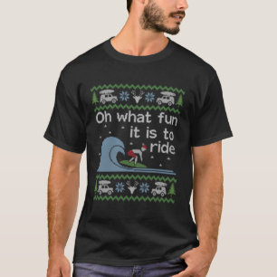 Ugly Surfer Surfing Surf T-Shirt